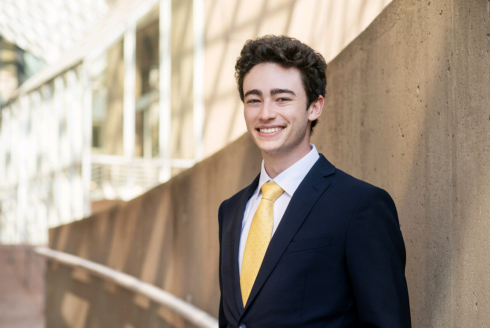 Headshot of Judy Genshaft Honors College student Aiden Jaskolka-Brown