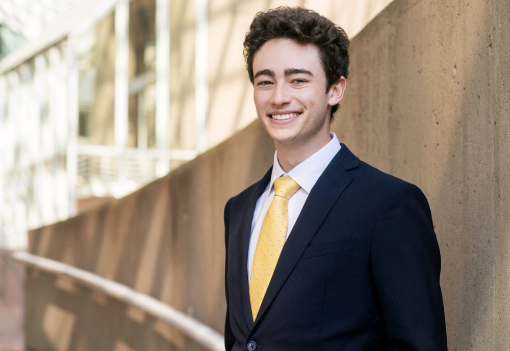 Headshot of Judy Genshaft Honors College student Aiden Jaskolka-Brown