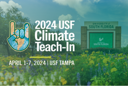 USF 2024 Climate Teach-In Graphic
