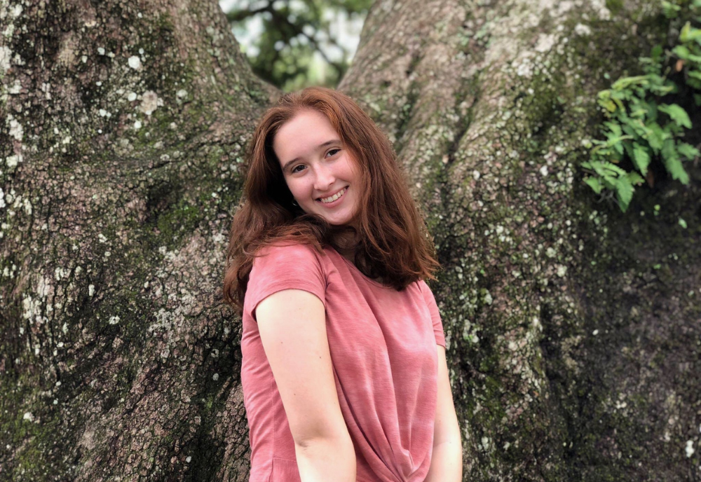Honors student Sally Selevan