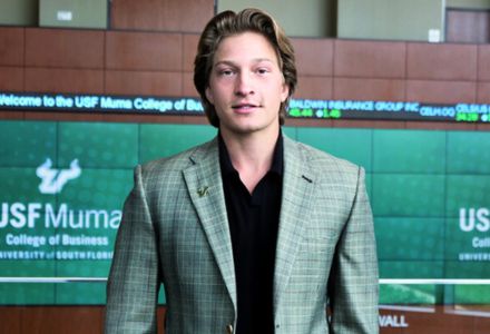 Joshua Streitmatter headshot in Muma College of Business