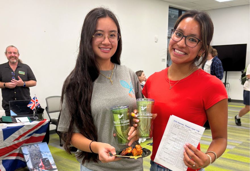 St Pete students enjoy Tapas Night