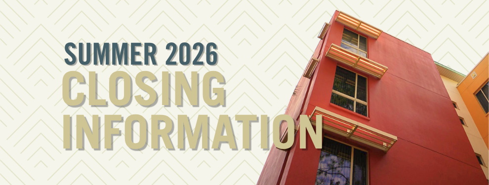 Summer 2026 Closing Information
