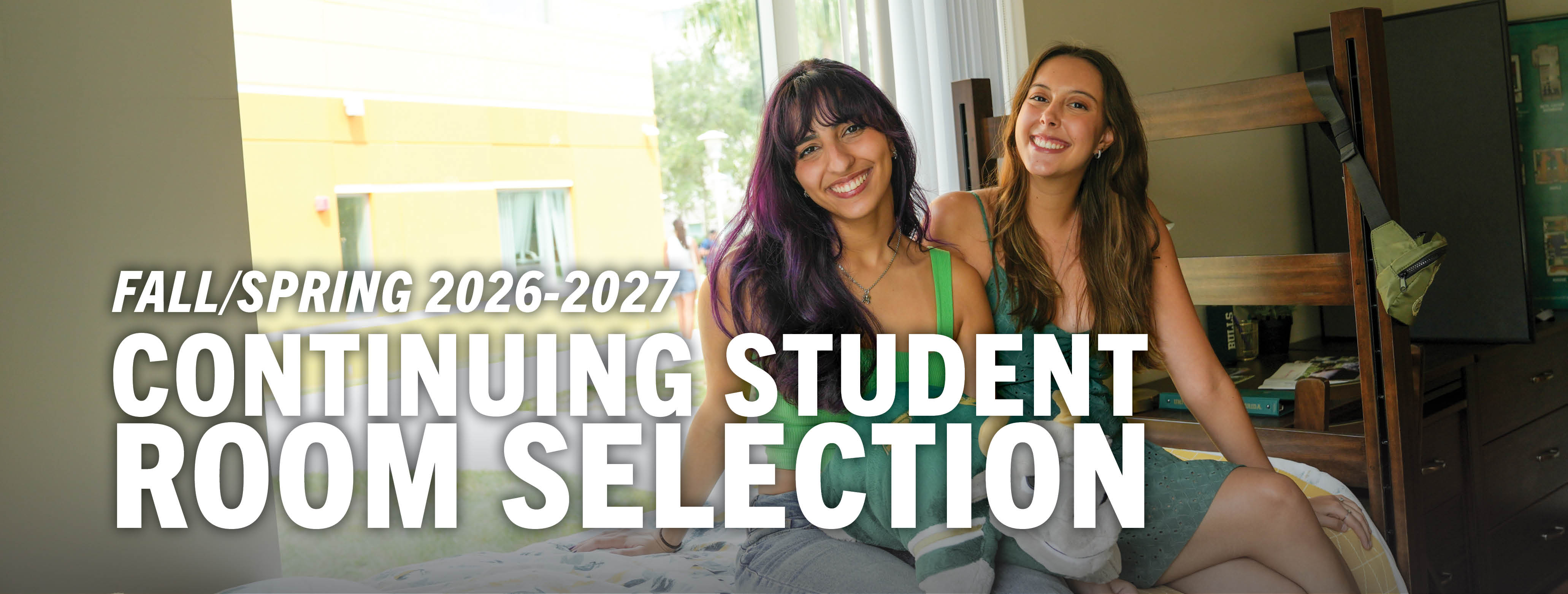 Fall/Spring 2026-27 Continuing Room Selection