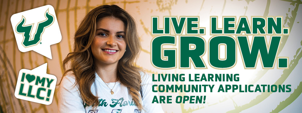 Live. Learn. Grow. Living Learning Community Applications Are Open! 