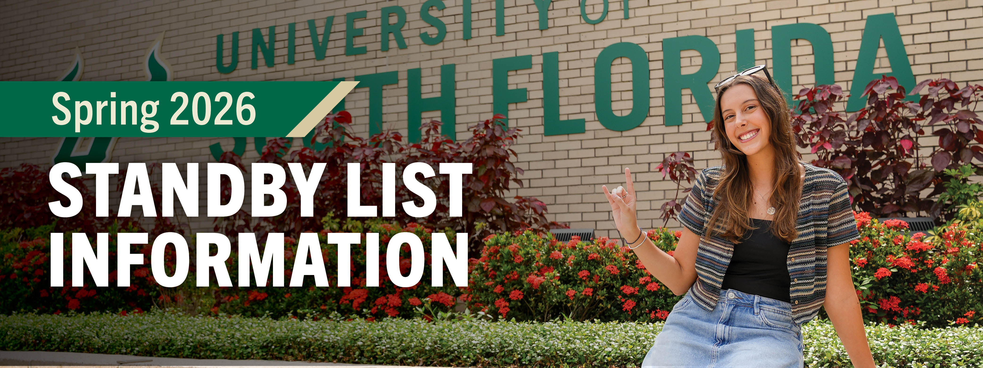 Spring 2026 Standby List Info