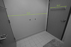 Juniper Hall Bathroom Measurements