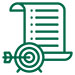 document and bullseye arrow