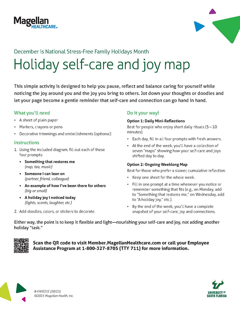 Self care map page 1 pdf version is available below