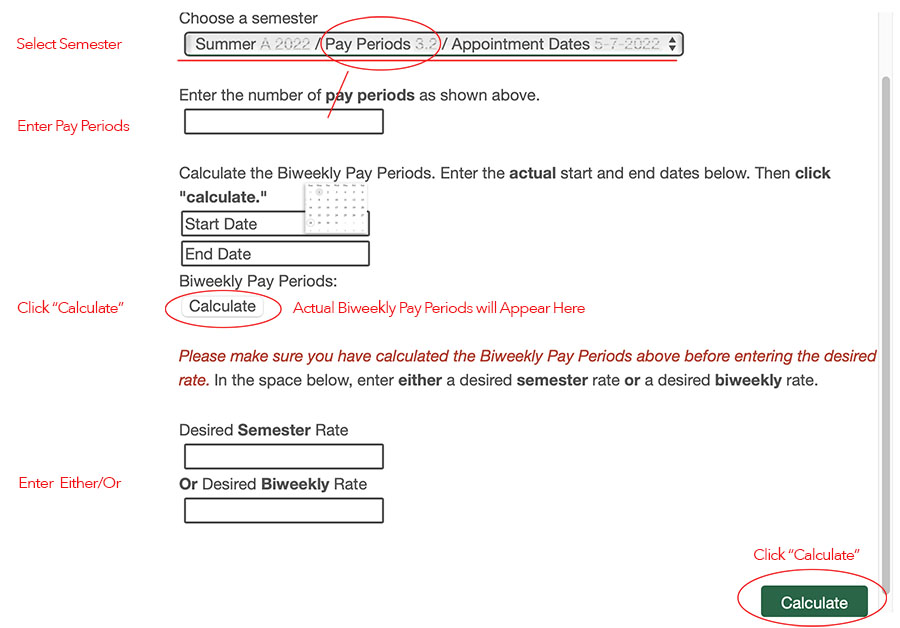 screenshot salary calculator