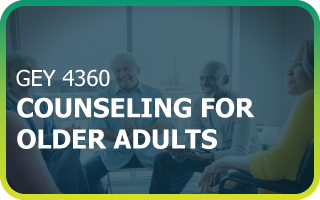 counseling for older adults course banner