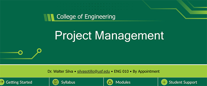 course banner