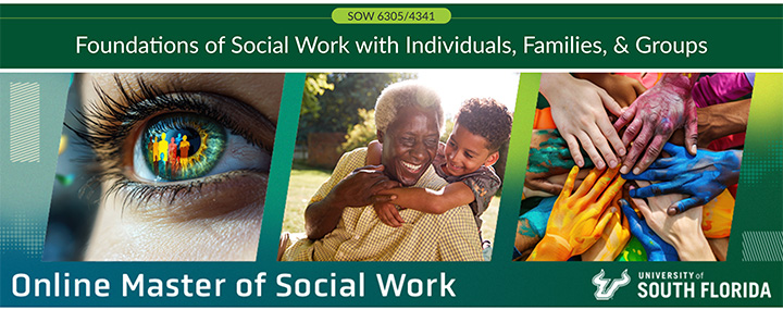 social work course banner