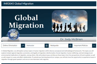 Global Migration course banner