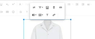 Simple Syllabus image menu showing the T to select for alt-text