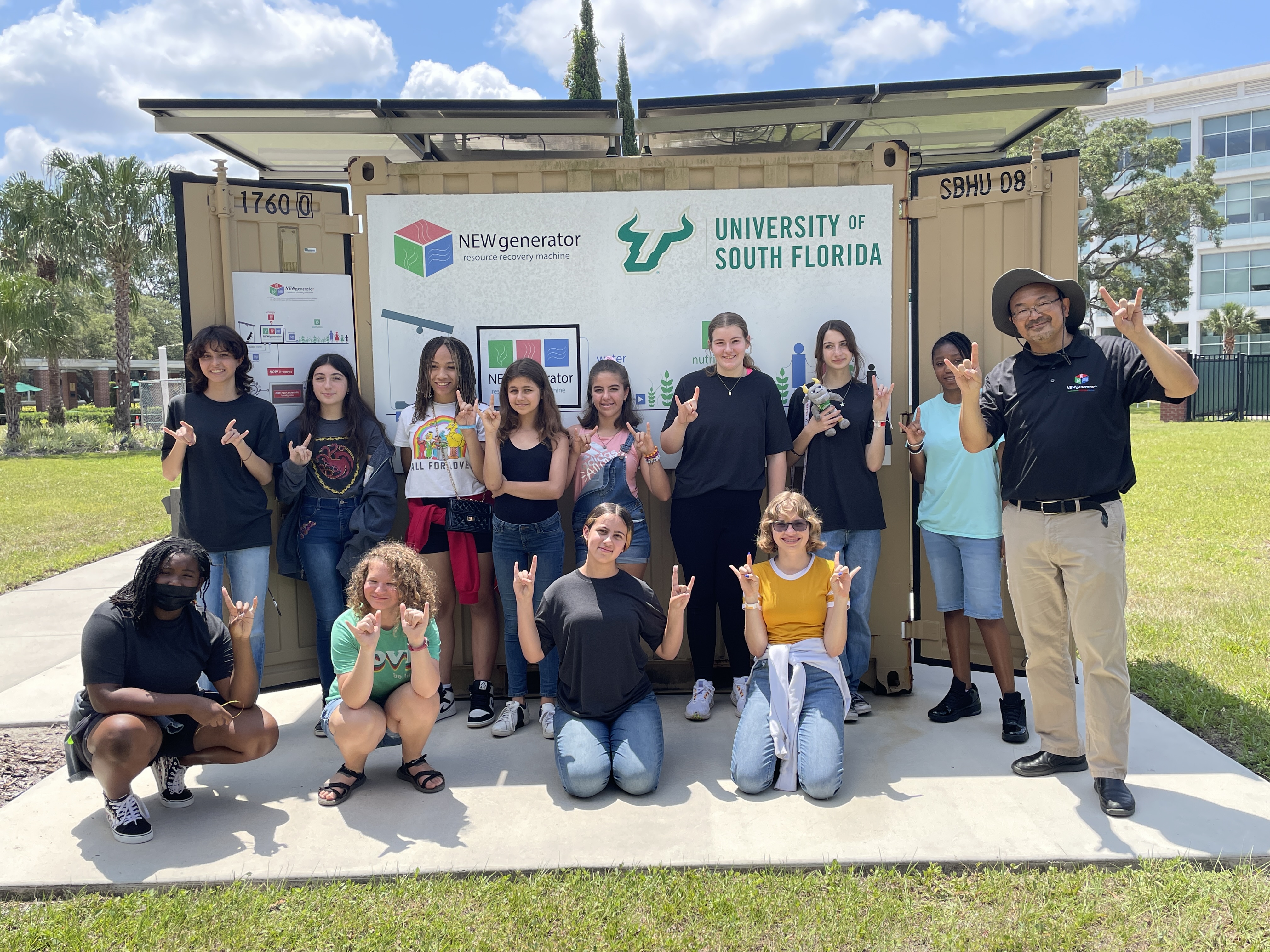 Sea Stars Camp with Environmental Engineering professor Dr. Daniel Yeh.