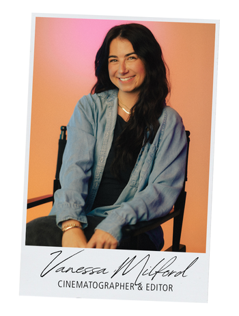 Vanessa Milford Headshot - Cinematographer and Editor