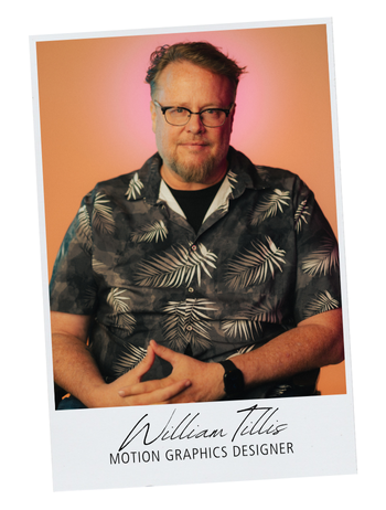 Will Tillis Headshot- Motion Graphics and 3D Developer
