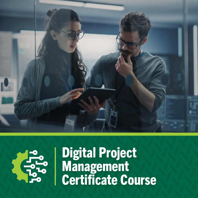 digital project management certificate