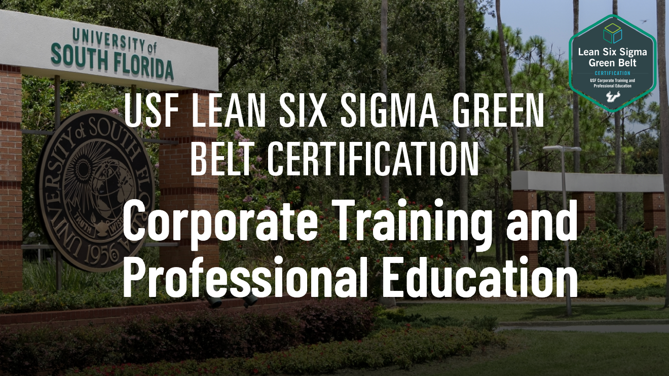 USF Lean Six Sigma Green Belt Certification
