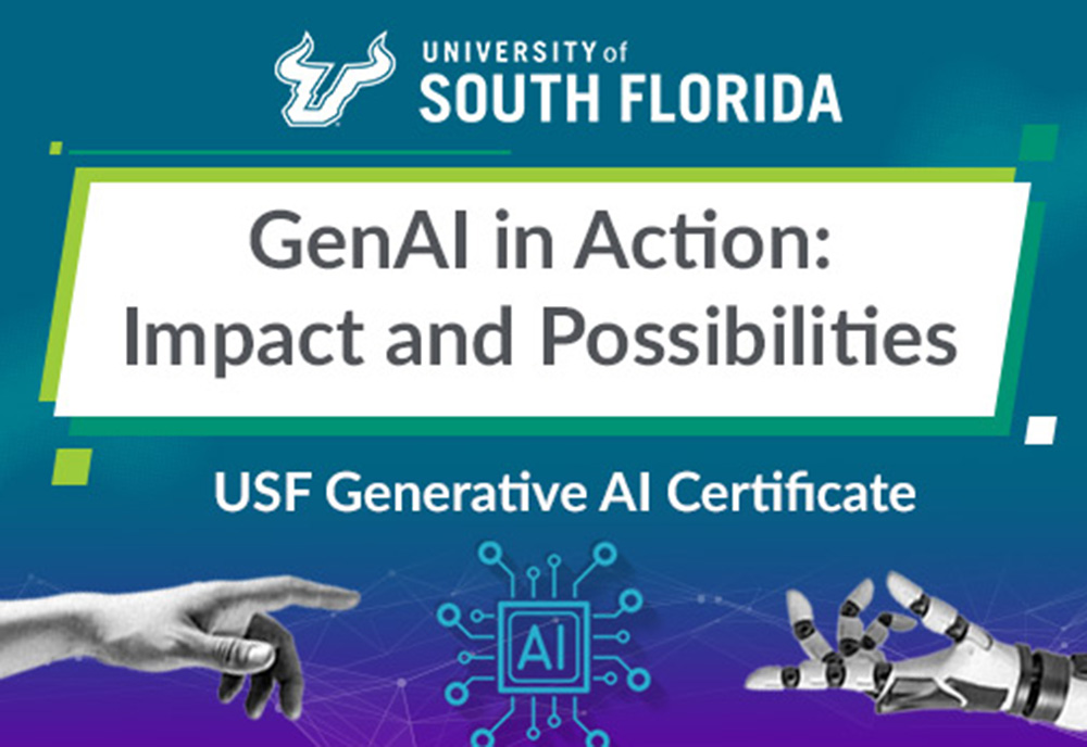 course banner image. GenAI in action: impact and Possibilities