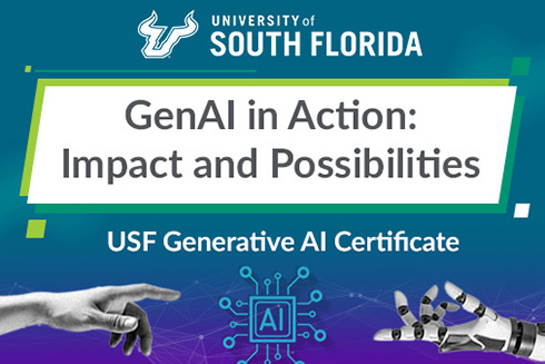 course banner image. GenAI in action: impact and Possibilities
