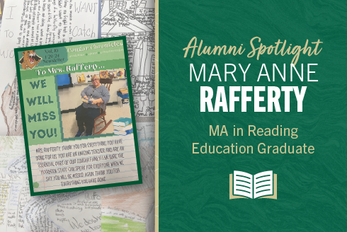 a news paper article saying goodbye to Mrs. Rafferty