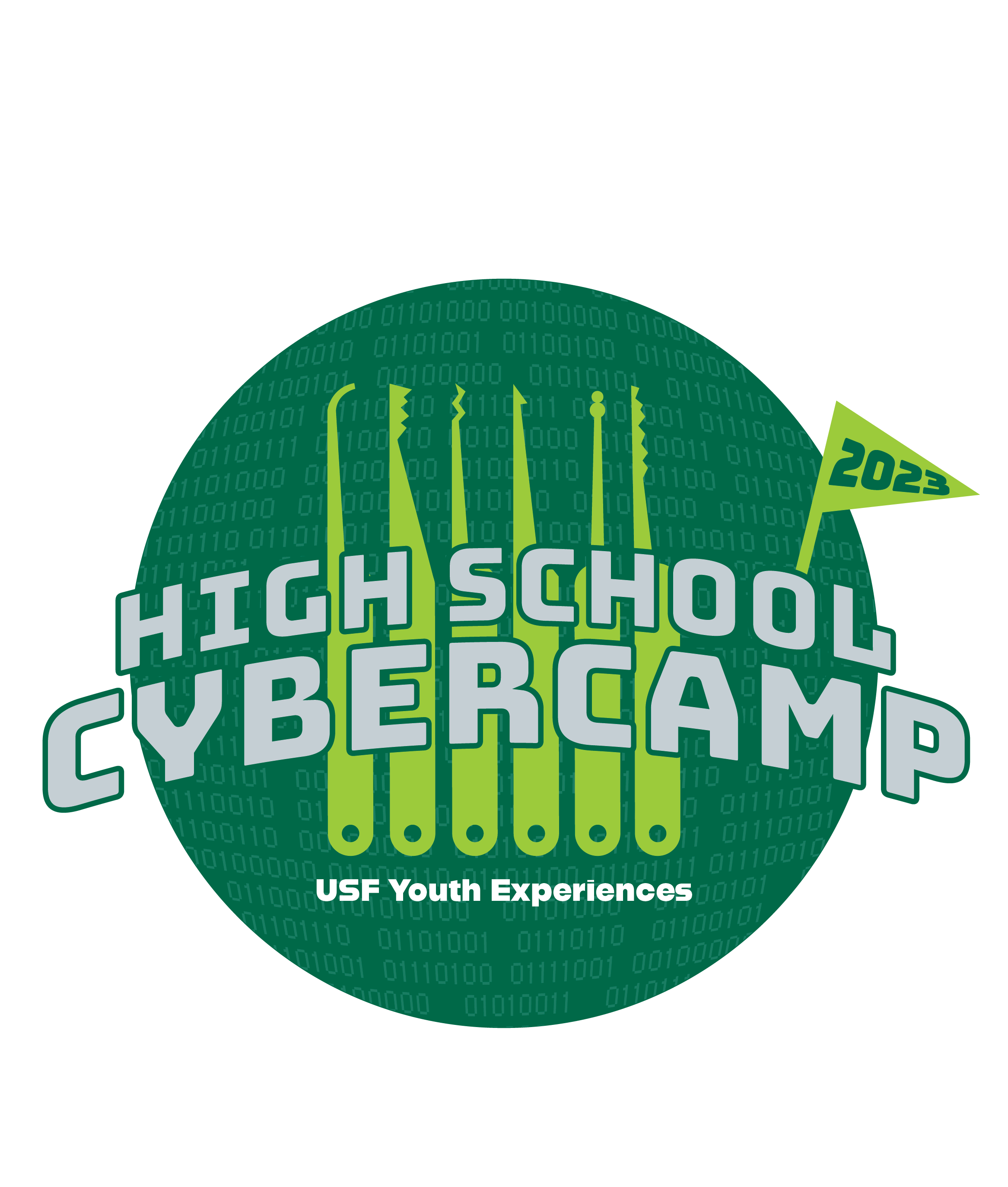 USF High School Cyber Camp Logo 2023