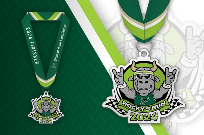 rockys run medal