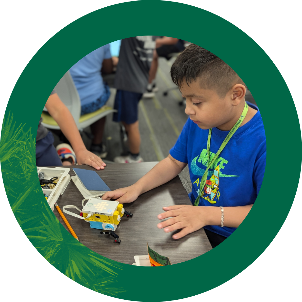 Campers at USF Brick-by-Brick Camp