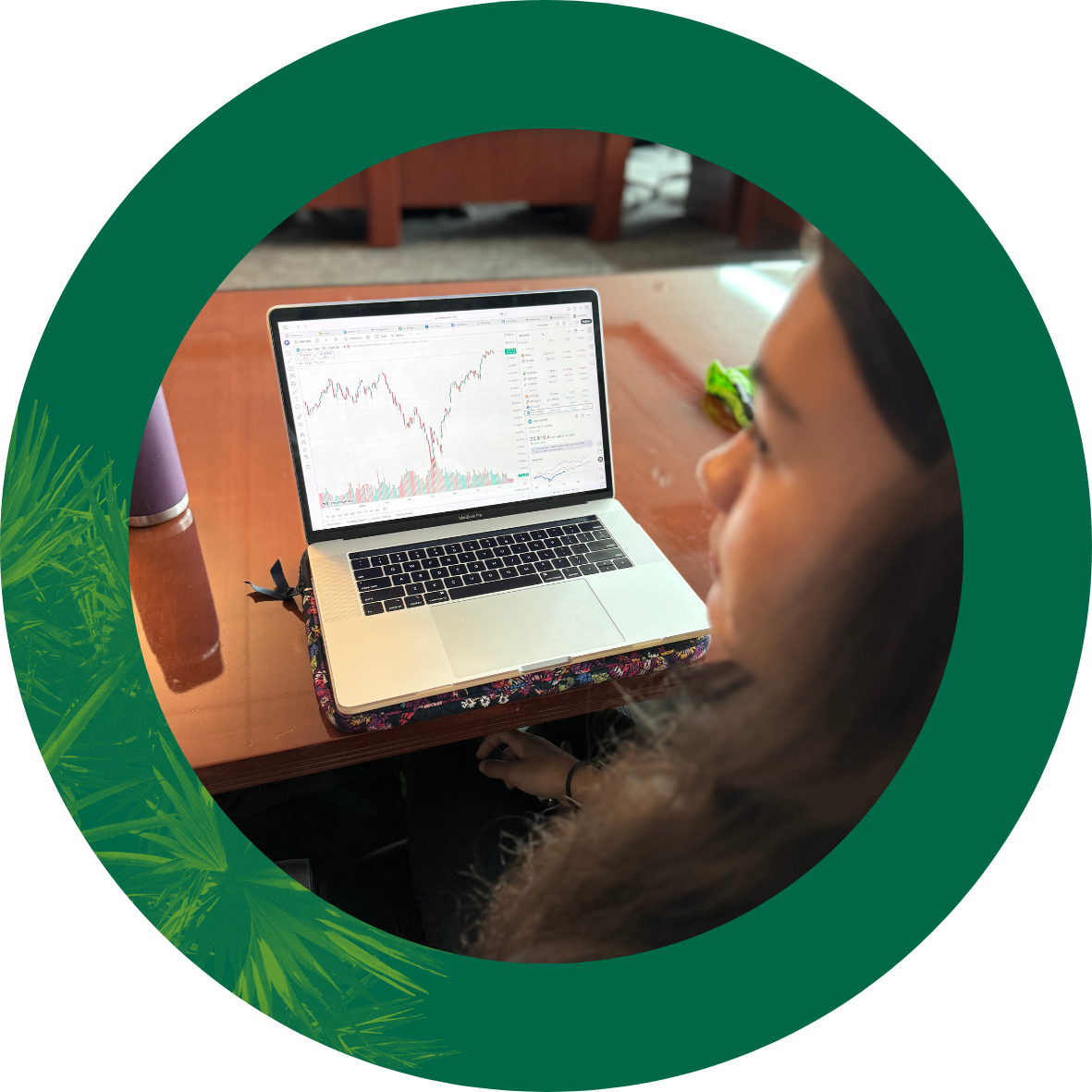 Campers at Bulls Finance Camp