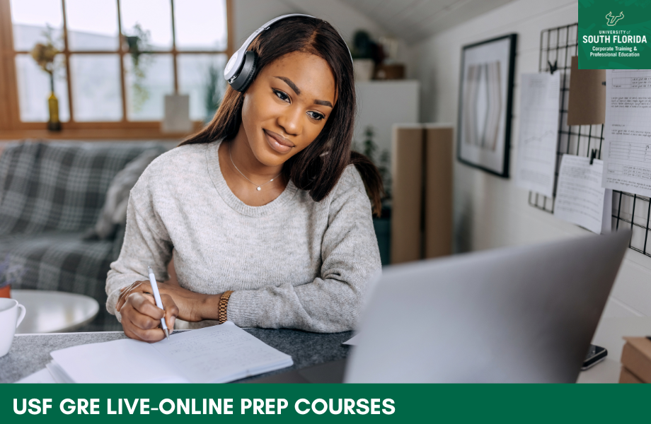 USF GRE Live-Online Prep Courses