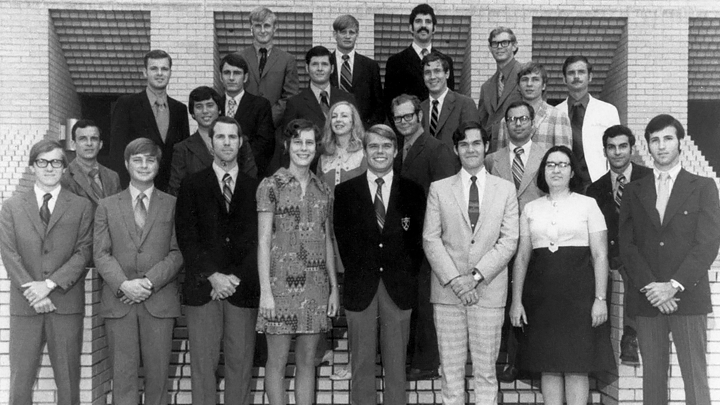 USF’s Charter Class of the College of Medicine, circa 1971.