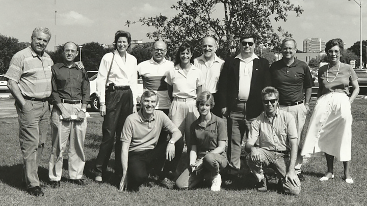 Group of criminology colleagues, circa 1992