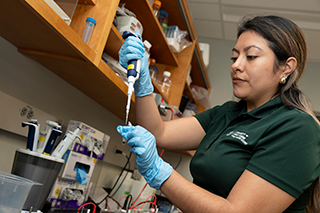 Advance your education, expand your expertise, and prepare to lead in your field. Our graduate programs provide the knowledge, research opportunities, and professional experiences to help you achieve your academic and career goals.