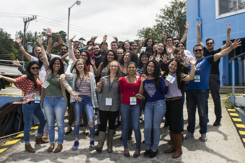 Team MERA during the epidemiological survey training at the Costa Rican Water and Sewage Authority’s Water Laboratory (LNA), led by Maryann Cairns, PhD, from Southern Methodist University (SMU) and Erin Symonds, PhD, from the University of South Florida (USF) with Costa Rican university students, LNA employees, and SMU/USF graduate students.