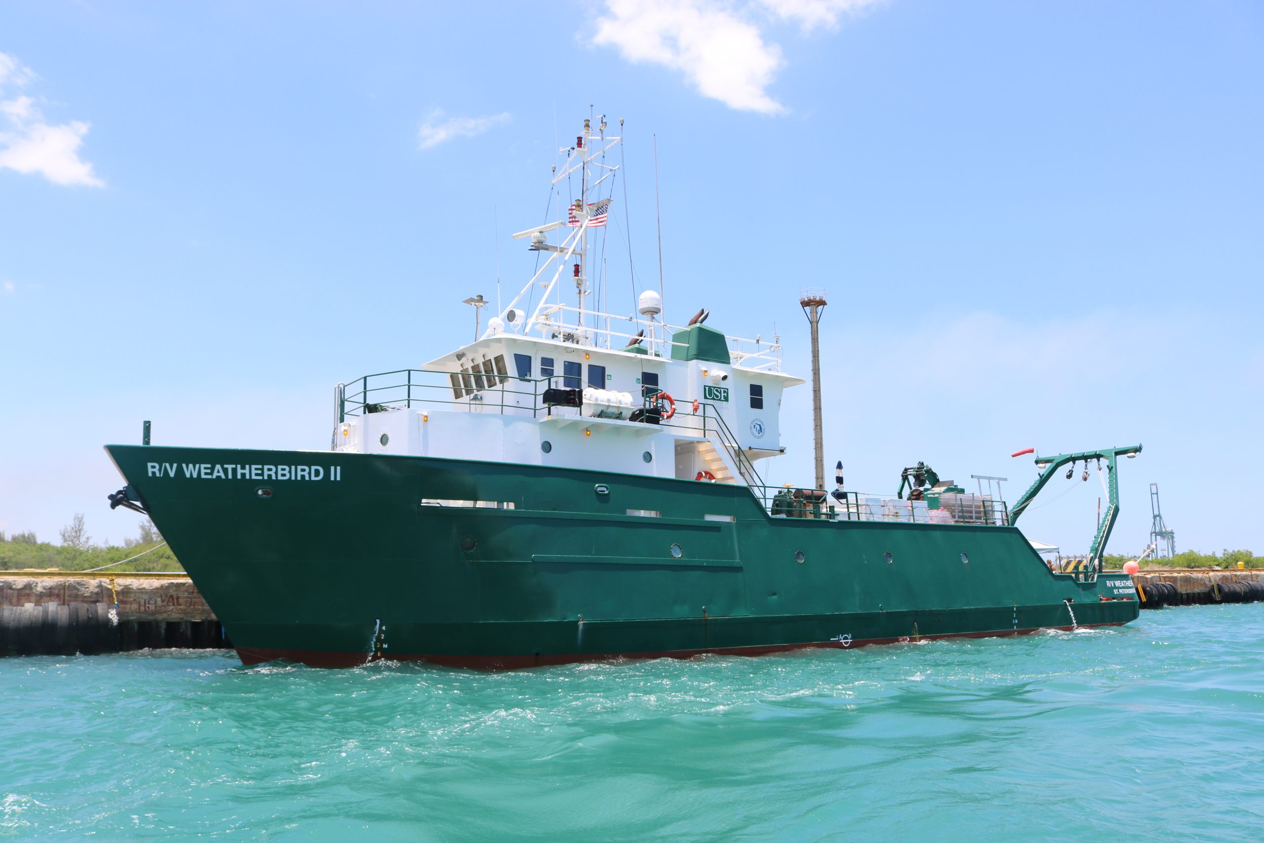 USF CMS Research Vessel Weatherbird II