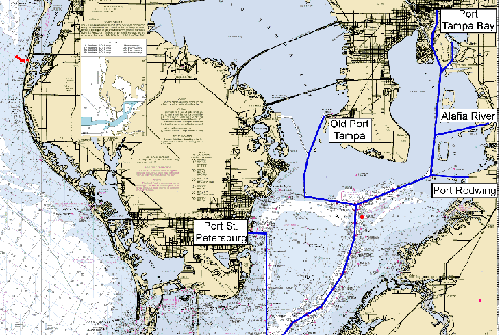 Sea Level Rise on Vessel Navigation in Tampa Bay