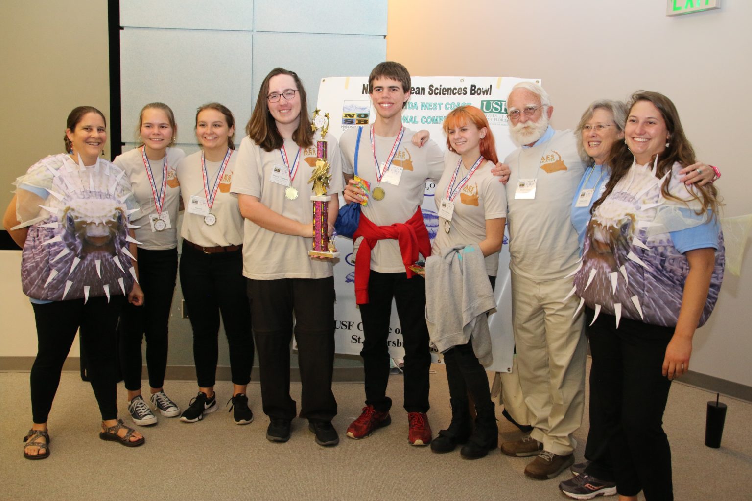 2nd Place: Academy of Environmental Science A-team