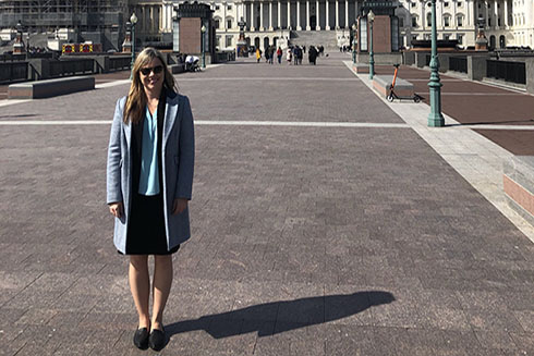 Dr. Shevenell represented TOS during Climate Science Day on Capitol Hill