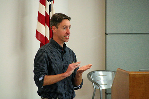 Andrew Thompson, Ph.D., describes ocean circulation around Antarctica and the fate of the ice sheets.