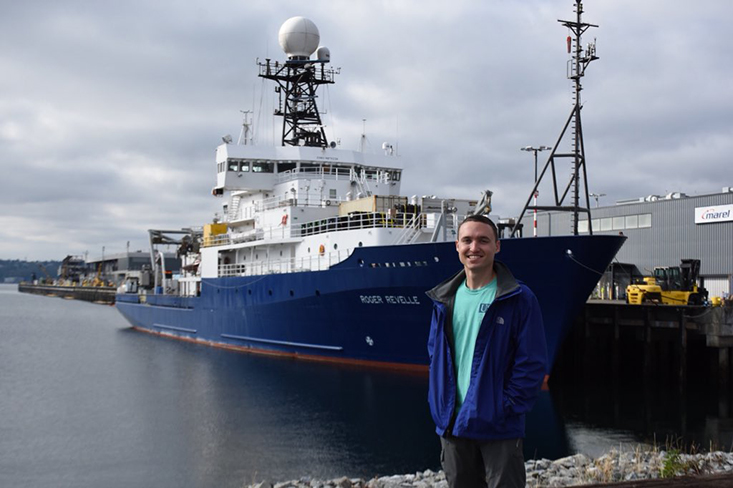 Brent Summers sailing on NSF funded US GEOTRACES GP15 