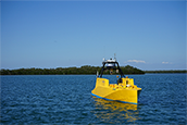 Center for Ocean Mapping and Innovative Technologies (COMIT) recently collaborated with Chance Maritime Technologies to acquire data at three backscatter calibration sites using an uncrewed boat.