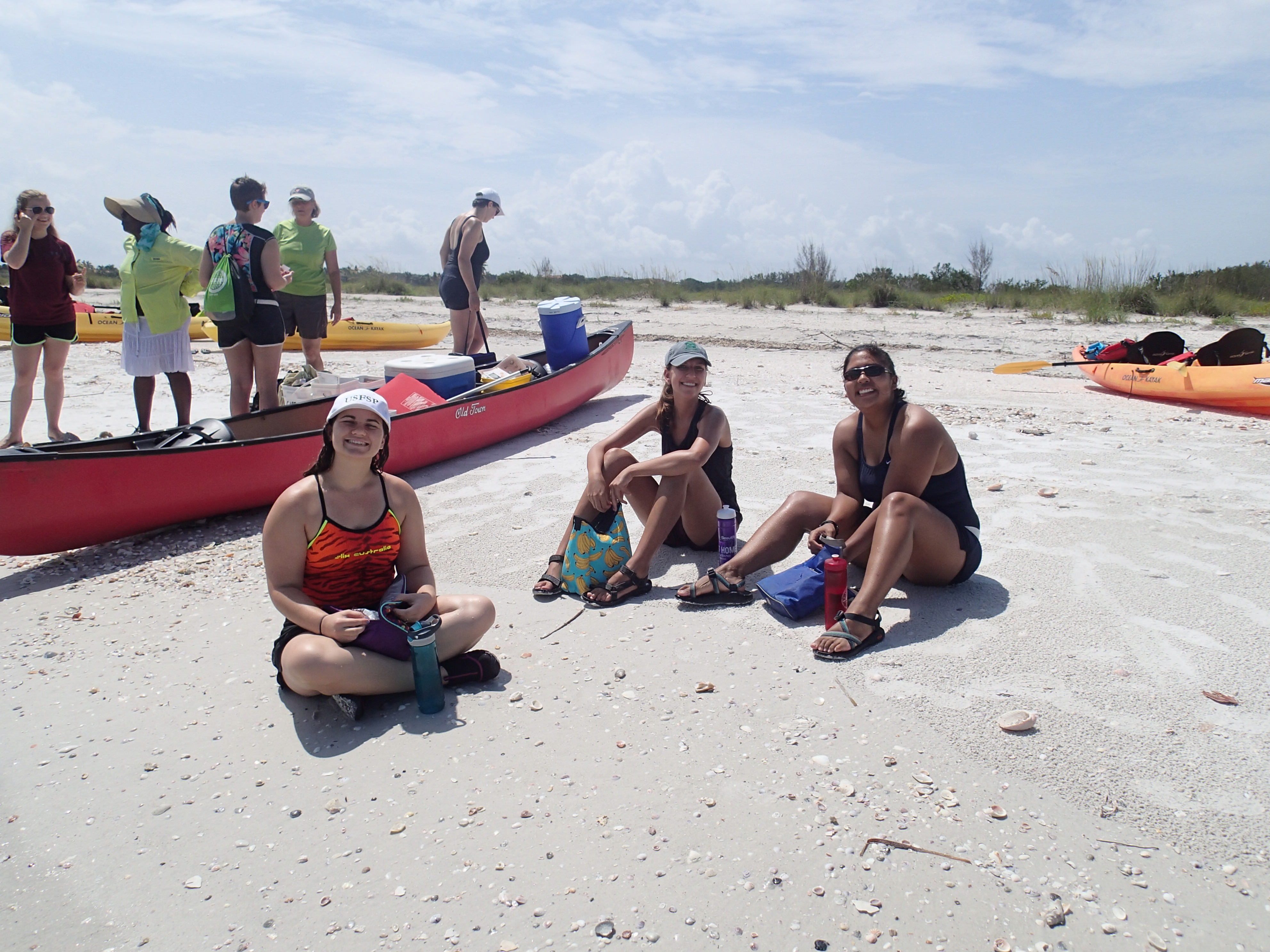 Characterizing shells at Shell Key