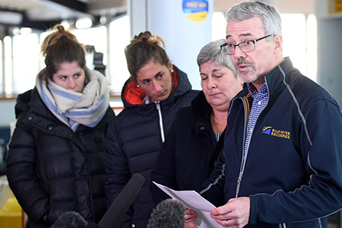 David Mearns worked with Emiliano Sala's family to launch a private search for the plane he went missing in. Photo Credit: Sky News
