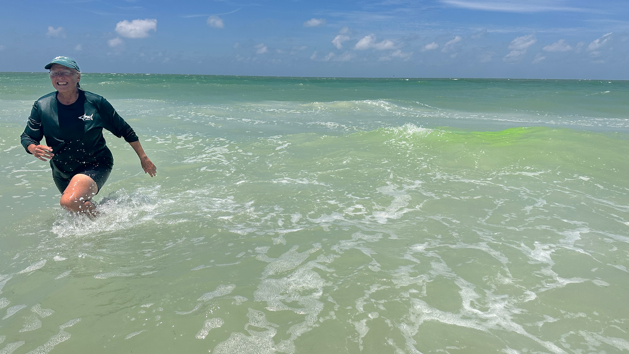 For over three decades, Teresa Greely has served as director of the Oceanography Camp Especially for Girls.