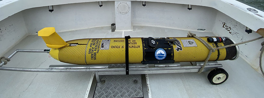Experts predict 14-21 named storms this year, including up to five major hurricanes. Data captured by ocean gliders can help forecast storm intensity. PHOTO CREDIT: Jessica Van Vaerenbergh, USF CMS graduate student.