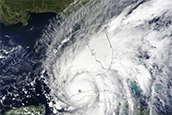 Hurricane Ian developed from a Category 3 to 5 before it hit Florida in 2022.
