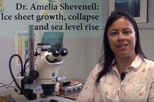 Amelia Shevenell: Ice Sheet Growth, Collapse and Sea Level Rise