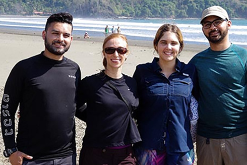 Interdisciplinary Research in Costa Rica USF Marine Science Graduate Students
